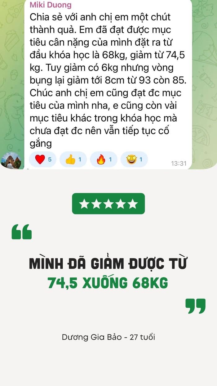 Học viên phản hồi 5