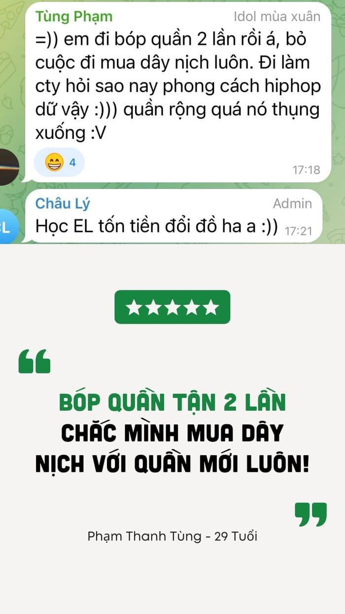 Học viên phản hồi 6