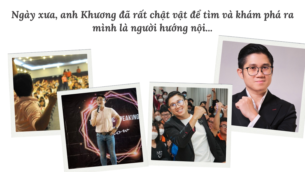 Điểm yếu của hướng nội trong một xã hội "cuồng" hướng ngoại 2 Blue Grey White Vintage Photo Collage Instagram Story 1